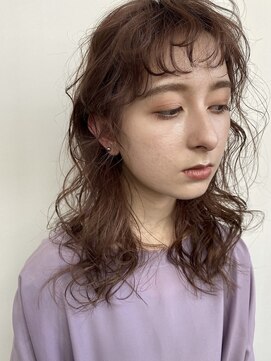 ディスアンドザット あびこ店(THIS&THAT) ( マッシュミディアム　レイヤーパーマ/あびこ/20代)