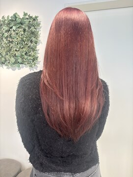 フリックヘアサロン 梅田茶屋町2号店(FLICK HAIR SALON) ブリーチ/髪質改善/ピンク/イルミナカラー