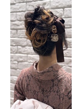 バサラ 大阪なんば店(VASARA) 大阪なんば/小紋ヘア/着物ヘア