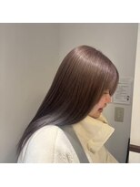 ハイレート ウニクス川越店(Hairate) 【Hairate本川越】洗礼されたくすみ感のあるスモーキーベージュ