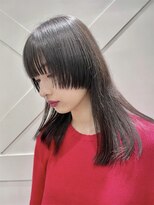 ブラウン(Brown)&nbsp;モード姫カット×ウルフ