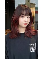 コルバース(COL BIRTH) 【yui担当】レッドグラデーション/ボルドーカラー