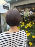 ショートボブスタイル