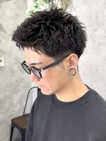 ダグ 横浜(DUG)&nbsp;HAJIME 無造作ピンパーマ×スパイキーショート