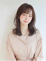 リュドール 名駅(Rue D'or)&nbsp;シースルーバング×くびれミディアムレイヤーパーマ