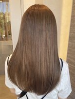 クララジャパン ヒノデ(CLALA JAPAN Hinode) 髪質改善カラー 艶カラー ブラウンカラー ミディアム
