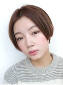 シャープなショートボブ【中山】