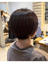 ハピネスフィール 宇治店(Happiness FEEL)&nbsp;ミセス丸みショート/40代50代60代ナチュラルショート