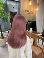 ヘアースパ ノッシュ 博多千代店(Hair Spa Nosh)&nbsp;ピンクカラー