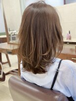 キアラ(Kchiara)&nbsp;ひし形シルエットで魅せる丸顔/面長改善レイヤーカット
