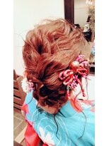 コレットヘア(Colette hair) 和装アレンジ