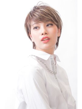 ピークアブー 表参道(PEEK-A-BOO) 毛先パーマ小顔デジタルパーマことりベージュ