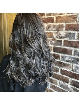 エイミー(Aimee) Aimee 透け感グラデーションダークグレージュ