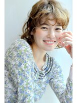 ヘアーサロン サボイア ウィズ ドッグ(SAVOIA with DOG) カール×笑顔