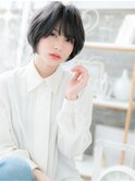 *mod's上尾*ショートでも◎黒髪ナチュラルくせ毛風カールa