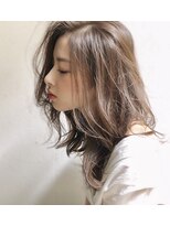 チョビー 銀座(chobii)&nbsp;[桜井]デジタルパーマイルミナカラー グレージュカラー