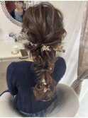 編み下ろし(大阪梅田茶屋町ヘアセット専門店Achieve m+)