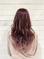デミヘアー(Demi hair)&nbsp;【Demi　hair】グラデーションカラー×アッシュピンク