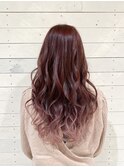 【Demi hair】グラデーションカラー×アッシュピンク