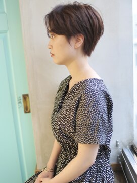 バース(BIRTH) 天神【BIRTH】暖色系カラー×センター分けマッシュ