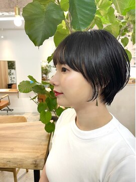 ユートラクト 守口竜田通り店(U-tract) マッシュ_ショートボブ_丸み