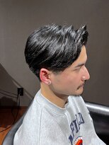 ビーダンディー(Bee dandy)&nbsp;ビジネスフォーマル ツーブロックショート 七三オールバック