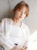 ラフィス ヘアー バース たまプラーザ店(La fith hair Bath) 【La fith】かきあげ前髪×ハンサムショート