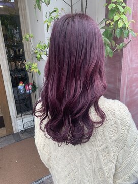 ボアップ(boappu) #イルミナカラー#ブリーチ#ケアブリーチ#ラベンダーカラー