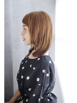 シュシュット(chouchoute) 韓国ボブレイヤーロンググレーベージュ黒髪質改善前髪パーマ/101