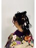 【2025年卒業式】袴着付けとヘアアレンジ　　￥11,000