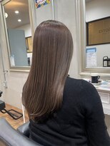 ヘアプレイスソル (HAIR PLACE SoL)&nbsp;艶髪ストレート/ミルクティーブラウン