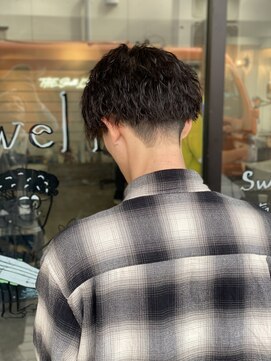 スウェル 船橋店(Swell) ウルフ/アッシュブラック/カルマパーマ/ベリーショート/船橋
