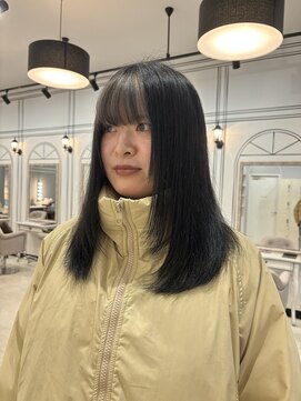 エクラ(Eclat) 顔周りレイヤー×前髪デザイン