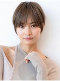 20代30代大人ショートイメチェンフルバング似合わせカット