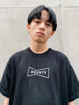 レタッチバイフィフス(RETOUCH by fifth) 韓国センターパートカルマヘアニュアンスパーマワンカールパーマ