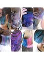 ログ(L.O.G) インナーカラー//シンプルな色から派手な色までご希望に添います