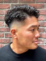ヒロギンザ 新橋店(HIRO GINZA)&nbsp;ショートオールバックパーマ