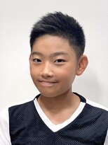 ヨシザワインク プレミアム 築地店(YOSHIZAWA Inc. PREMIUM)&nbsp;ツーブロック風キッズソフトモヒカン/フェード/小学生/中学生