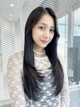 ノエシキカ(noe sikika) 韓国レイヤーブルーブラック（20代/30代/韓国/髪質改善）E126