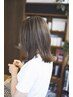 カット+透明感カラー＋ポイントハイライト　￥17450【辻堂】
