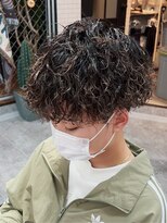 アミーゴ(AMIGO)&nbsp;波巻きパーマ マッシュ