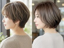 7.顔まわりだけが多い、塊で白髪が出てくるそんなお悩みも白髪率に合わせた施術で解決#表参道駅#ショート