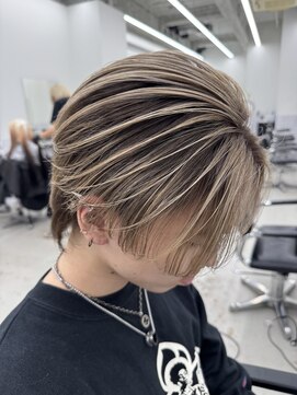 エゴル ナゴヤサカエ(ENGOL NAGOYA SAKAE) 【朝日大夢】メンズシャドールーツバレイヤージュ