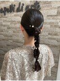 お呼ばれヘアーアレンジ
