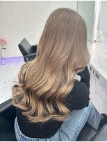 ミニョン(mignon)&nbsp;韓国/ダブルカラー/ブリーチ/ピンク/学割U24/新越谷/南越谷/草加