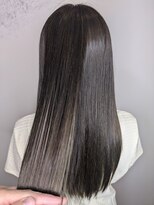 ルフェール ビューティーアンドスパ(REFAIRE beauty&spa)&nbsp;髪質改善ストレート＋透明感カーキグレージュ