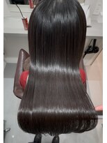 ライア 下北沢(laia) 艶髪×ダークブラウン【髪質改善 縮毛矯正 艶髪 カラー】