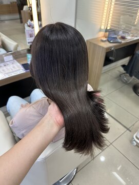 アローム(alom) [aika]透け感感じるブラウンカラー