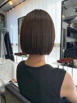 ボンド 三軒茶屋(Bond)&nbsp;切りっぱなしボブ × ハイライトカラー