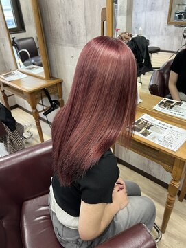 シェノン 近鉄奈良店(CHAINON) 秋に合うハイトーン！ピンクラベンダー